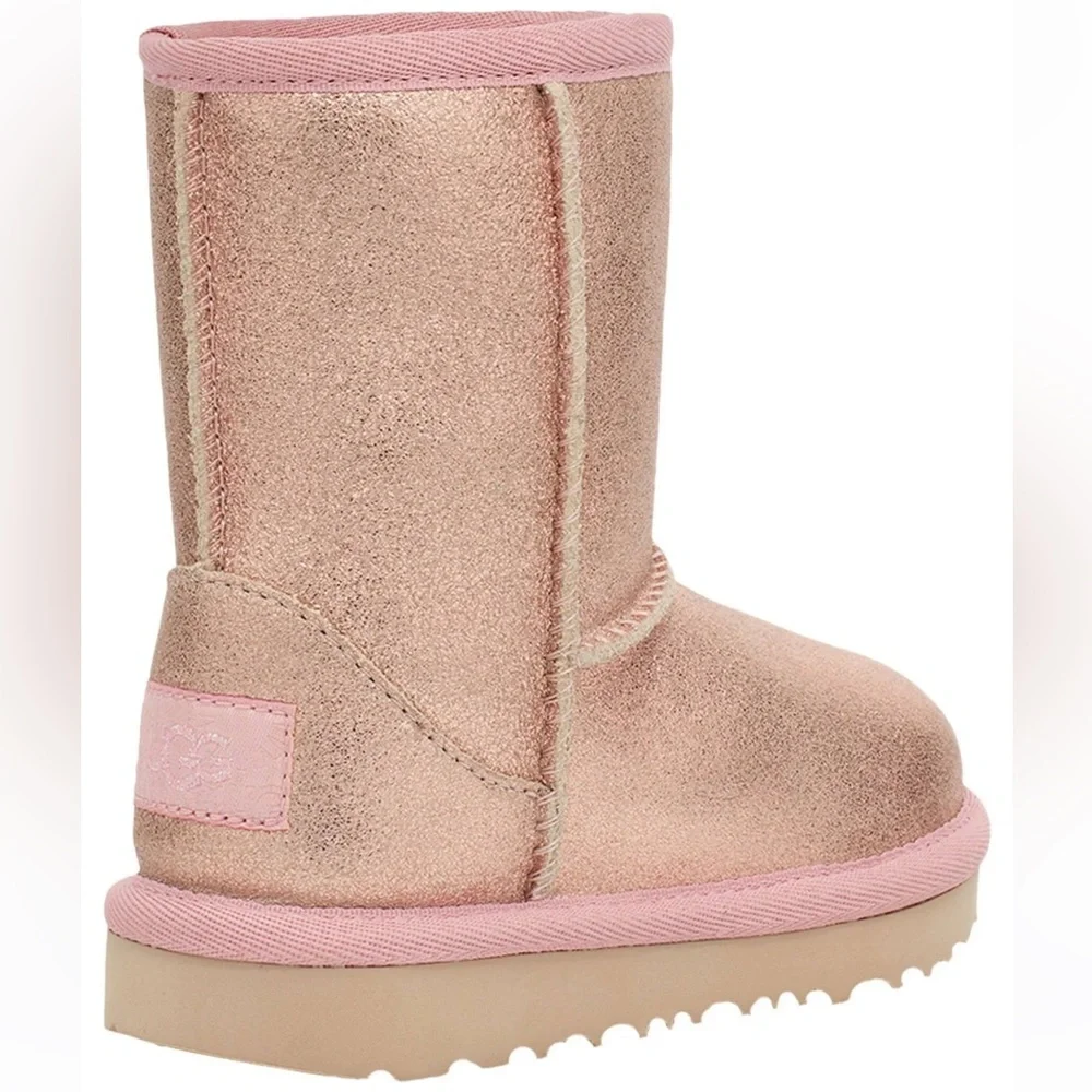 UGG Kids Toddler Classic II Metallic Glitter